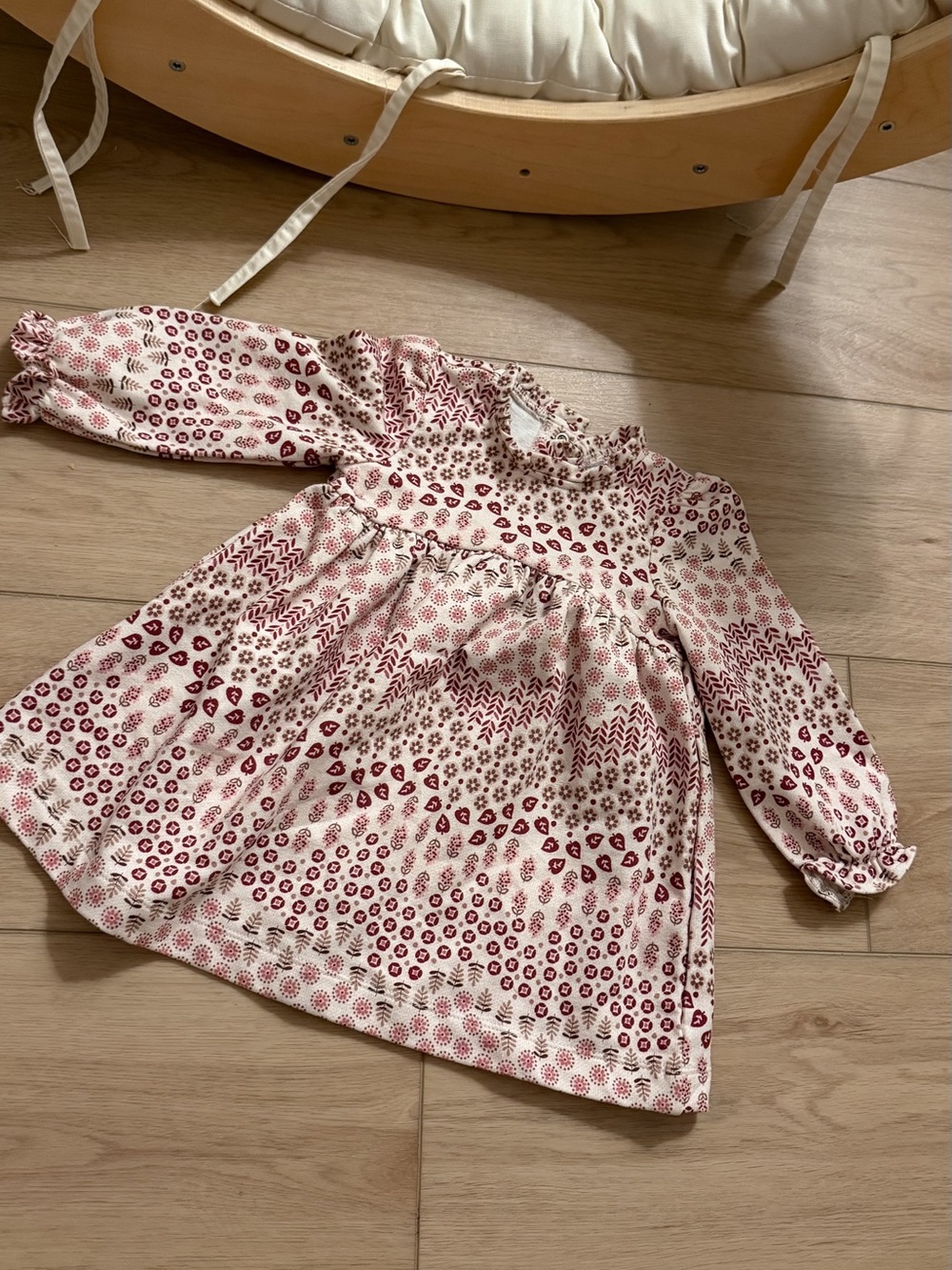 Mayoral Floral Long-Sleeve Dress